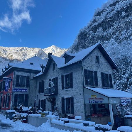 Auberge La Caverne Laruns Bagian luar foto
