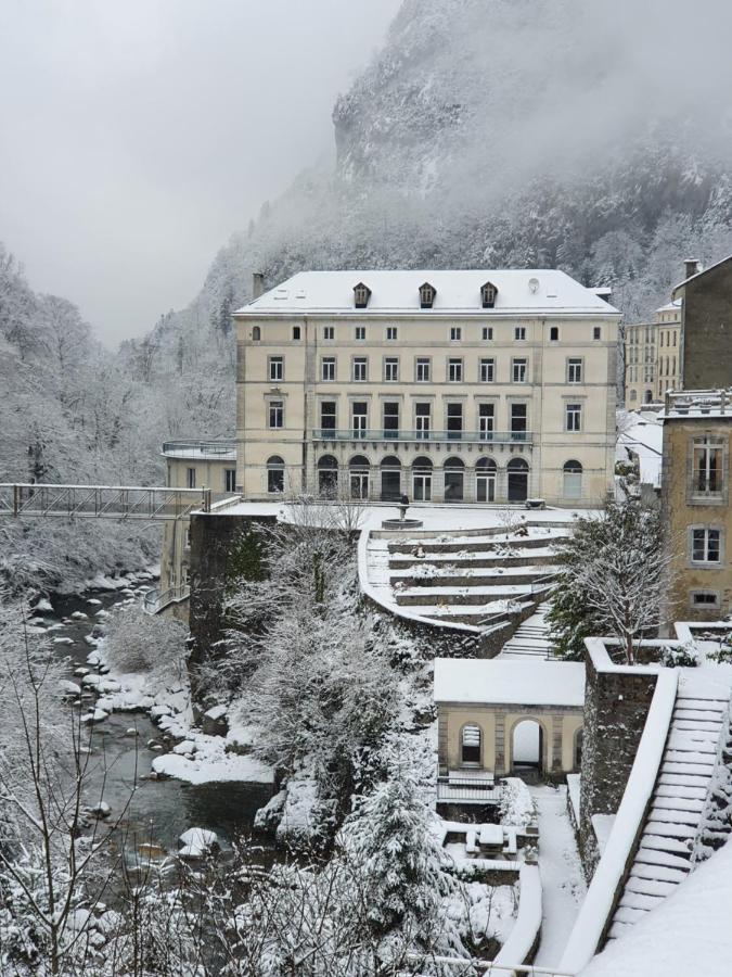 Auberge La Caverne Laruns Bagian luar foto